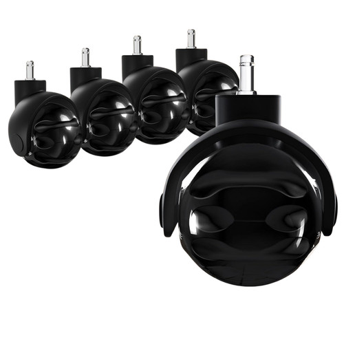 5pcs office chair wheels - 5pcs,