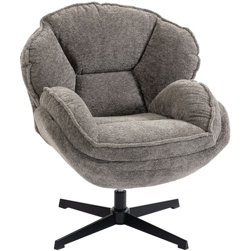 Homcom accent chair - chair, with