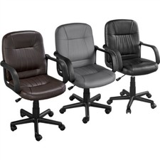 Office Chair Leather Swivel