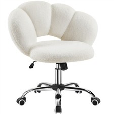 Boucle Desk Chair Cloud-shaped