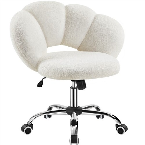 Boucle desk chair - desk,