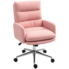 HOMCOM Upholstered Desk Chair